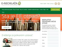 Tablet Screenshot of ereciklaza.com